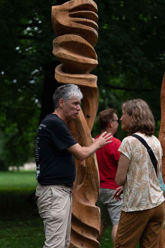 Harry Whitehorse Wood Sculpture Fest Closing Ceremony76