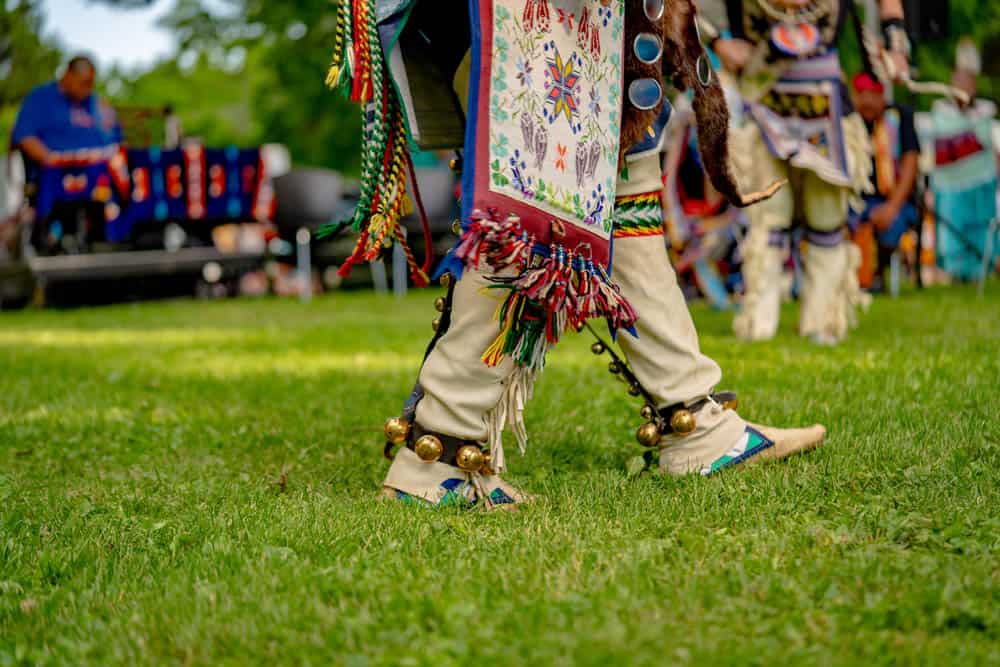 Harry Whitehorse Wood Sculpture Festi Opening Ceremony36